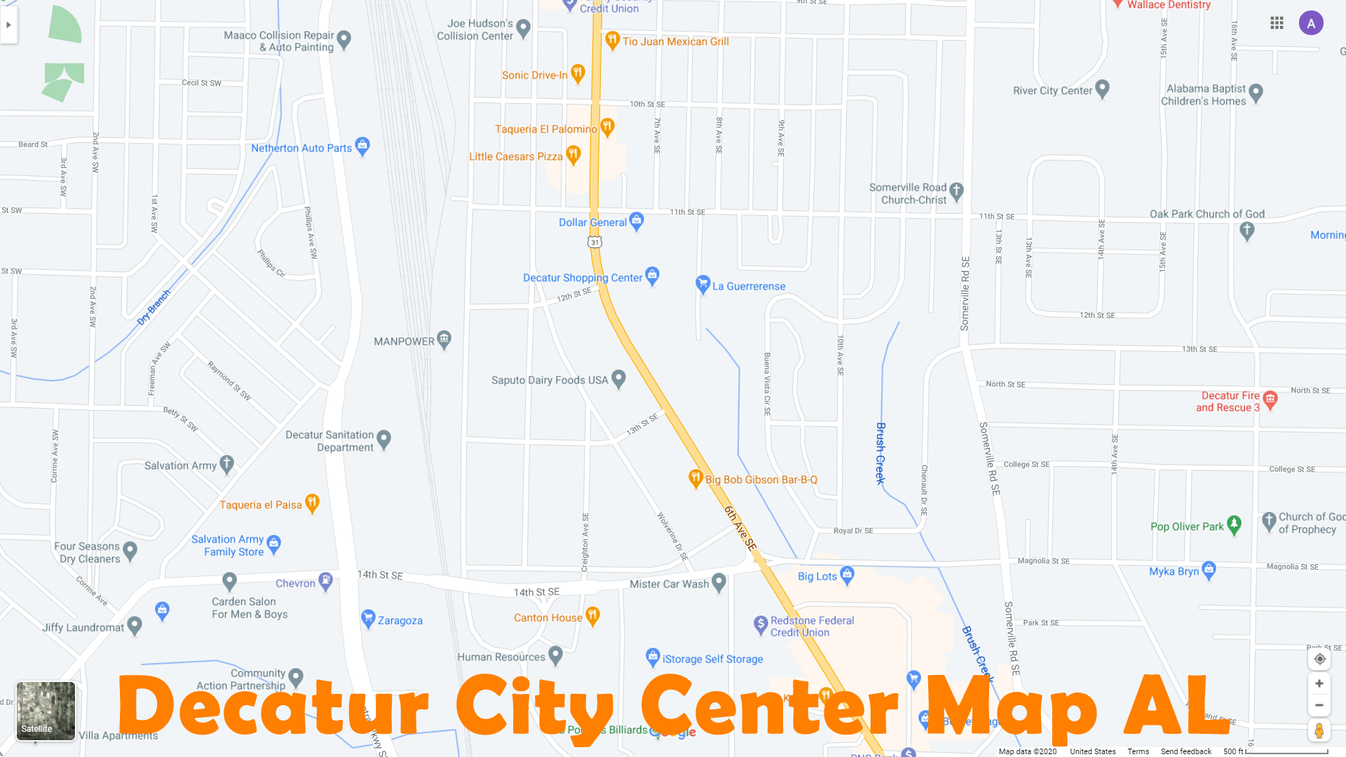 Decatur map